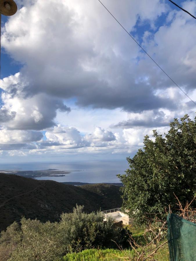 Areti Sea View Mountain Cottage AmigdhalokeFálion المظهر الخارجي الصورة